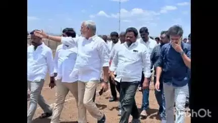 మహానాడు వేడుక ఏర్పాట్లను కమిటీ సభ్యులతో కలిసి పరిశీలించిన చంద్రగిరి ఎమ్మెల్యే పులివర్తి నాని