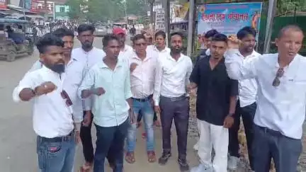মৰিয়নি: শংকৰজ্যোতি বৰুৱা শৃংখল চলিহাক বিনাচৰ্তে মুক্তিৰ দাবীত আছাৰ প্ৰতিবাদ