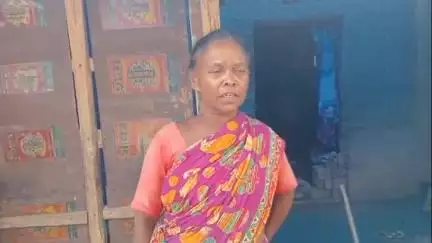 बांसजोर: सारूबहार महुआ टोली में जंगली हाथी ने एक घर ढहाया, दो क्विंटल अनाज खा गया