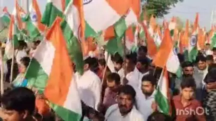 मिहींपुरवा: मिहींपुरवा में विधायक के नेतृत्व में निकाली गई भव्य तिरंगा यात्रा
