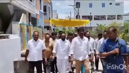 మాచర్లలో వెంకటేశ్వర స్వామి గోదాదేవి ఆలయ వార్షికోత్సవంలో పాల్గొన్న ఎమ్మెల్యే బ్రహ్మారెడ్డి