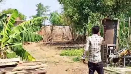 रन्नौद: बेदमऊ में अस्थि संचय के दौरान विवाहिता के परिजन फिर भिड़े, लाठियों से हमला, पिता गंभीर घायल