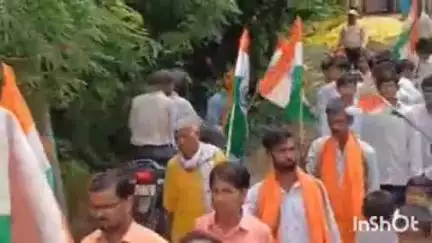मानसी: ऑपरेशन सिंदूर की सफलता पर मानसी में निकाली गई तिरंगा यात्रा