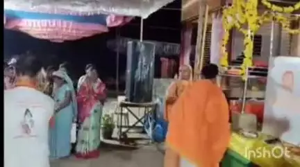 सुरगाणा: मोहमाळ येथील श्री भावेश्वर महादेव मंदिरात आंतराष्ट्रीय महामंडळेश्वर स्वामी रमणगिरी महाराज यांचे उपस्थितीत सत्संग संपन्न