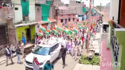 कुरवाई: कुरवाई में ऑपरेशन सिंदूर की सफलता व भारतीय सेना के सम्मान में निकाली गई तिरंगा यात्रा, विधायक हरी सिंह सपरे हुए शामिल