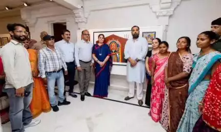 गोगुन्दा: सिटी पैलेस में आयोजित हुई 3 दिवसीय जनजाति कला प्रदर्शनी