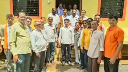 मोताळा: धामणगाव बढे येथे पुण्यश्लोक अहिल्यादेवी यांच्या सामाजिक सभागृहाची भाजप कडून स्वच्छता