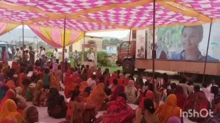 नारदीगंज: नारदीगंज के हेरामन बीघा में जीविका द्वारा महिला संवाद कार्यक्रम का आयोजन किया गया