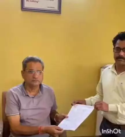 बल्दवाड़ा: एन एस को लेकर सरकाघाट में प्रशासन को सौंपा ज्ञापन