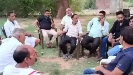 दूनी: टोंक: विधायक राजेंद्र गुर्जर ने नेशनल हाईवे पर स्थित होटल सांवरिया पर की जनसुनवाई