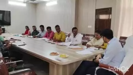 सलूम्बर: सलूम्बर में जल जीवन मिशन की प्रगति पर ज़ोर, जिला कलक्टर ने कार्य शीघ्र पूर्ण करने के दिए निर्देश