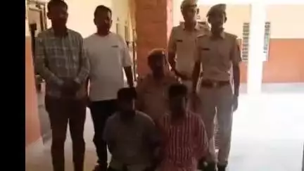 बायतु: बायतु पुलिस ने कार्रवाई करते हुए अवैध पिस्टल और दो जिंदा कारतूस बरामद कर दो अभियुक्तों को किया गिरफ्तार