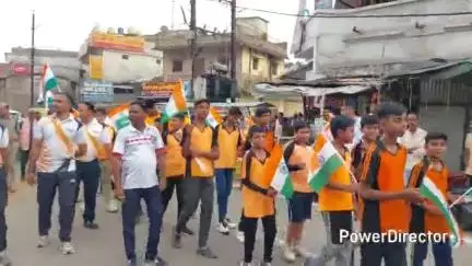 जुन्नारदेव में 'ऑपरेशन सिंदूर' की सफलता पर निकाली गई विशाल तिरंगा यात्रा