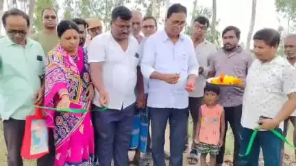 দেশপ্রাণ: খড়িপুকুরিয়া উত্তর বুথে ঢালাই রাস্তা উদ্বোধনে আজ উপস্থিত পঞ্চায়েত সমিতি সভাপতি বিকাশ চন্দ্র বেজ