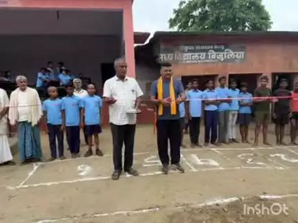 शाम्हो अकहा कुरहा: अकबरपुर बरारी प्लस टू विद्यालय में संकुल स्तर की मशाल खेल प्रतियोगिता का शुभारंभ