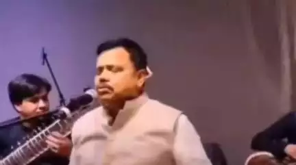 तानसेन: ग्वालियर: इंपीरियल गोल्फ रिसॉर्ट में ऊर्जा मंत्री ने किया सीताराम-सीताराम का पाठ
