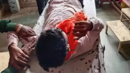 कोटड़ी: डिडवानिया फैक्ट्री के सामने दो बाइकों की आमने-सामने टक्कर में एक युवक घायल