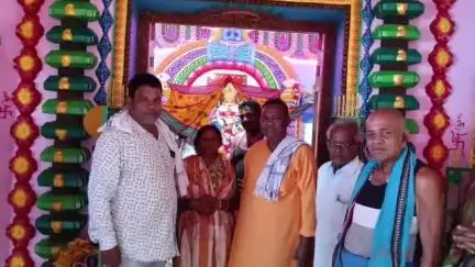 ଉଦଳା: ସୌଭାଗ୍ୟଦେଇପୁର ଗାଁରେ ଓଁ ମା' ଅନ୍ନପୂର୍ଣ୍ଣା ପୀଠ ମନ୍ଦିର ପ୍ରତିଷ୍ଠା ଓ ହୋମଯଜ୍ଞ କାର୍ଯ୍ୟକ୍ରମରେ ଉଦଳା ବିଧାୟକଙ୍କ ଯୋଗଦାନ