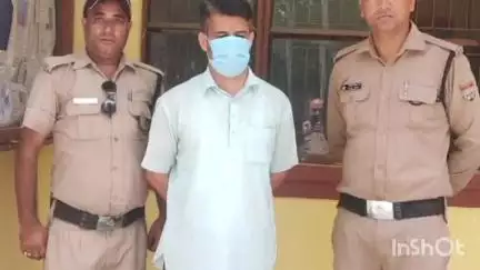 चकराता: थाना कालसी पुलिस ने अभियान के तहत 1 वारंटी को किया गिरफ्तार