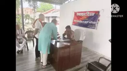 मेजा: मेजा थाने में थाना समाधान दिवस पर DCP यमुनानगर ने जन-समस्याओं को सुना, दिए निस्तारण का निर्देश