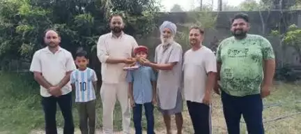 भदौड़ी के रोहित ठाकुर के सपुत्र रुद्रप्रताप सिंह ठाकुर ने भारतीय सैनिक स्कूल परीक्षा पास कर किया गांव का नाम रोशन##@@