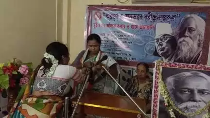 হলদিয়া: হলদিয়া মঞ্জুশ্রী মোড়ে স্মার্ট প্রেসক্লাবের আয়োজনে অনুষ্ঠিত হলো স্মরণে ও অনুভবে  রবীন্দ্র নজরুল উপস্থিত হলদিয়া বিধায়িকা