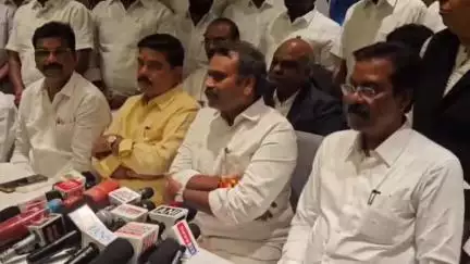 கிண்டி: அரக்கோணம் வழக்கை சிபிஐக்கு மாற்ற வேண்டும் - ஐடிசி ஹோட்டலில் மத்திய இணை அமைச்சர் எல்.முருகன் ஆவேசம்