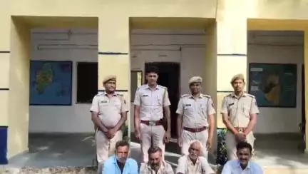 गोगुन्दा: वेलनिया में जमीन विवाद को लेकर हुई प्राणघातक मारपीट व हत्या के मामले में चार अभियुक्त गिरफ्तार