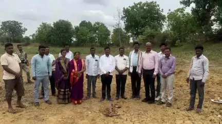 सडक अर्जुनी: विहीरगाव/बर्ड्या येथे 'मामा तलाव पुनरुज्जीवन (सर्वकस) योजनेअंतर्गत तलाव खोलीकरण कामाच्या भूमिपूजन संपन्न