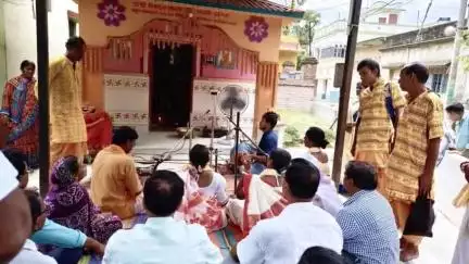 কেতুগ্রাম ১: বিশ্বম্ভর গোঁসাইয়ের সমাধির বাৎসরিক অনুষ্ঠান উপলক্ষ্যে হরিনাম সংকীর্তনের আসর বসলো কেতুগ্রামে, হাজির বিধায়ক