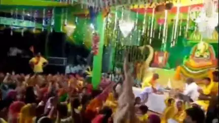 लवाण: लवाण के कालेश्वर महादेव मंदिर में बाबा खाटू वाले के नाम आयोजित कार्यक्रम में सजाई गई मनमोहक झांकी, दी गई प्रस्तुति