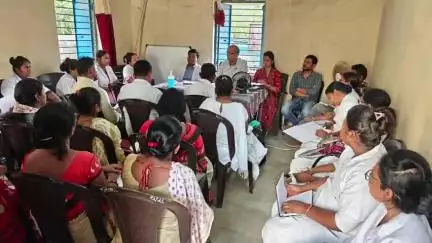 નેત્રંગ: નેત્રંગ તાલુકાના બિલોઠી PHC ખાતે તાલુકા હેલ્થ ઓફિસરે સમિક્ષા બેઠક યોજી.