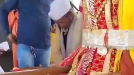 पाटी: जगदीशीला बाबा विश्वनाथ की डोली रथ यात्रा पाटी विकासखंड पहुंची, हुआ भव्य स्वागत