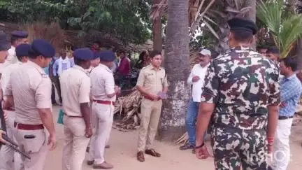 नावानगर: अमीरपुर डेरा में व्यक्ति की गोली मारकर हत्या मामले में जांच के लिए पहुंचे एसपी; FSL को मिले अहम साक्ष्य