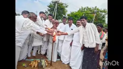 ಮಸ್ಕಿ: ಗುಡಗಲದಿನ್ನಿ ಗ್ರಾಮದಲ್ಲಿ ಸಿಸಿ ರಸ್ತೆ ಕಾಮಗಾರಿಗೆ ಆರ್. ಬಸನಗೌಡ ಭೂಮಿ ಪೂಜೆ