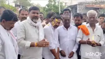 ಮಸ್ಕಿ: ಬುದ್ದಿನ್ನಿ ಗ್ರಾಮದಲ್ಲಿ ರಸ್ತೆ ನಿರ್ಮಾಣ ಕಾಮಗಾರಿಗೆ ಶಾಸಕ ಬಸನಗೌಡ ಭೂಮಿ ಪೂಜೆ