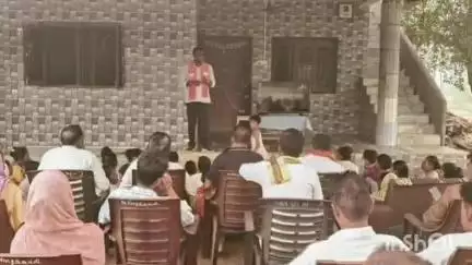 સોનગઢ: સોનગઢ તાલુકાના દૌણ ગામે ધારાસભ્યની હાજરીમાં કાર્યક્રમ યોજાયો.