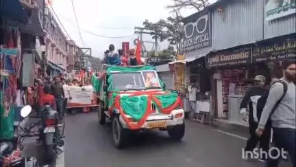 रानीखेत: रानीखेत में अहिल्याबाई होल्कर की जयंती पर निकली शोभायात्रा, कहा- भारतीय संस्कृति को आगे बढ़ाने में उनका अहम योगदान
