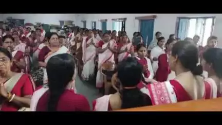 हरनौत: सभागार भवन में आंगनवाड़ी सेविकाओं का तीन दिवसीय प्रशिक्षण संपन्न