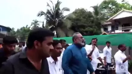 തിരൂരങ്ങാടി: തകർന്ന കൂരിയാട് ദേശീയപാത ബി.ജെ.പി സംസ്ഥാന അധ്യക്ഷൻ രാജീവ് ചന്ദ്രശേഖർ സന്ദർശിച്ചു