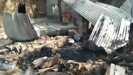 दलसिंहसराय: दलसिंहसराय के भगवानपुर चकसेखु में घर में आग लगने से दो बच्चों की जलकर मौत, कोहराम
