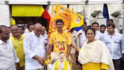 మైదుకూరు: మహానాడు ఏర్పాట్లను పరిశీలించిన మైదుకూరు ఎమ్మెల్యే పుట్టా సుధాకర్ యాదవ్