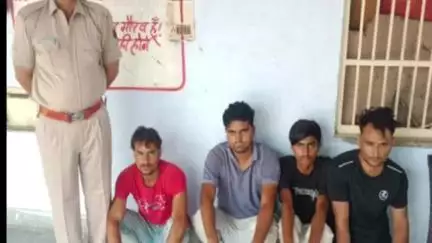 सीकरी: सीकरी पुलिस ने 4 साइबर ठगों को किया गिरफ्तार, एक बाल अपचारी को किया निरूद्ध