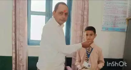 ओट: औट स्कूल के मोहित वर्मा का चयन जवाहर नवोदय पंडोह के लिए हुआ