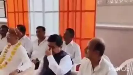 मावली: देबारी में घाटा वाला माताजी के मंदिर पर आयोजित सामाजिक कार्यक्रम में विधायक विश्वराज सिंह ने की शिरकत