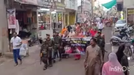 मगरलोड: राष्ट्रीय स्वाभिमान मंच द्वारा ऑपरेशन सिंदूर की सफलता को लेकर गांधी मैदान में कार्यक्रम का किया गया आयोजन
