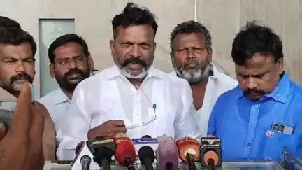 திருச்சி கிழக்கு: "நிதி ஆயோக் கூட்டங்களில் முதலமைச்சர் பங்கேற்காமல் எதிர்ப்பு தெரிவித்தது ஒரு அடையாள போராட்டம்" - திருமாவளவன் MP பேட்டி