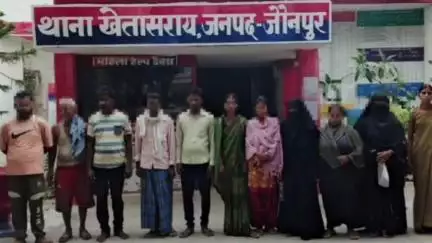 शाहगंज: अलग-अलग जगहों से शांति भंग करने के आरोप में खेतासराय पुलिस ने 10 लोगों को किया गिरफ्तार
