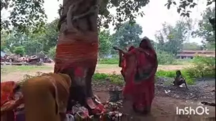 मनोहरपुर: मनोहरपुर और आनंदपुर में सुहागिन महिलाओं ने वट सावित्री व्रत रखा