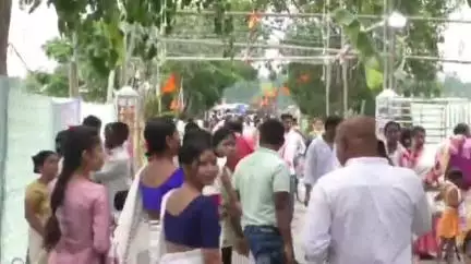 ছিপাঝাৰ: মনপুৰগড় মহাকালী মন্দিৰত অনুষ্ঠিত হৈছে মহা কালি পুজা, অগনন ভক্তৰ সমাগম